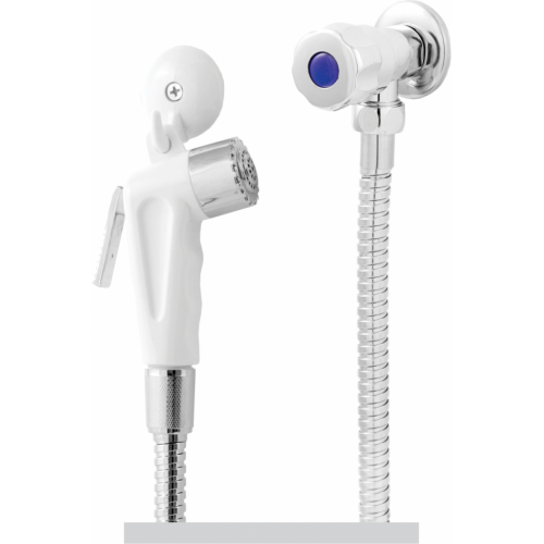 Ducha Higiênica Soft Inox Gatilho Branco  Ducha Higiênica Soft Inox Gatilho Branco