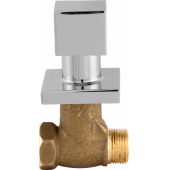 Registro Luxo Quadrado 1422 C-80 -  Opção MVS 1/2 - 3/4 / 1/4 DE VOLTA 1/2 - 3/4  Registro Luxo Quadrado 1422 C-80 -  Opção MVS 1/2 - 3/4 / 1/4 DE VOLTA 1/2 - 3/4