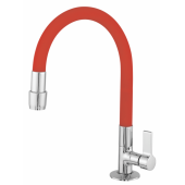 Torn. Bica Móvel Lavatório 1198 C-70 - 1/4 Volta Color Vermelha 2 Função Torn. Bica Móvel Lavatório 1198 C-70 - 1/4 Volta Color Vermelha 2 Função