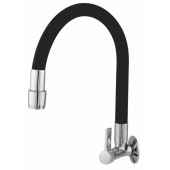 Torn. Bica Móvel Parede 1167 C-70 - 1/4 Volta Color Preta  2 Função Torn. Bica Móvel Parede 1167 C-70 - 1/4 Volta Color Preta  2 Função