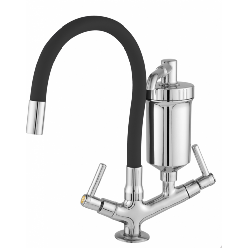 Torn. Filtro Mesa 2168 Color Preta c/ Copo Abs C-61 - 1/4 Volta Torn. Filtro Mesa 2168 Color Preta c/ Copo Abs C-61 - 1/4 Volta