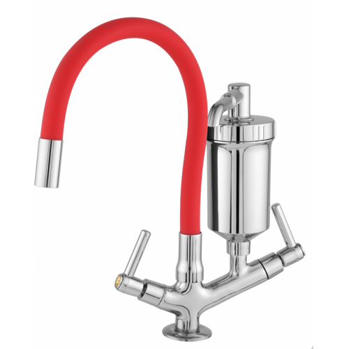 Torn. Filtro Mesa 2168 Color Vermelha c/ Copo Abs C-61 - 1/4 Volta Torn. Filtro Mesa 2168 Color Vermelha c/ Copo Abs C-61 - 1/4 Volta