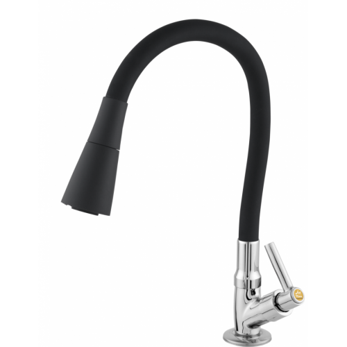 Torneira Bica Móvel Lavatório 2192 c-61 - 1/4 Volta Color Preto c/ Chuveiro Torneira Bica Móvel Lavatório 2192 c-61 - 1/4 Volta Color Preto c/ Chuveiro