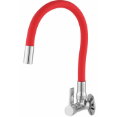 Torneira Bica Móvel Parede 2158 c-70 - 1/4 Volta Color Vermelho Torneira Bica Móvel Parede 2158 c-70 - 1/4 Volta Color Vermelho