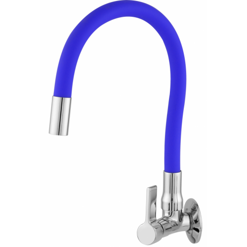 Torneira Bica Móvel Parede 2158 c-70 - 1/4 Volta Color Azul Torneira Bica Móvel Parede 2158 c-70 - 1/4 Volta Color Azul