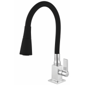 Torneira Square Lavatório 4198 c-70 - 1/4 Volta Color Preto c/ Chuveiro Torneira Square Lavatório 4198 c-70 - 1/4 Volta Color Preto c/ Chuveiro