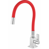 Torneira Square Lavatório 4198 c-70 - 1/4 Volta Color Vermelho Torneira Square Lavatório 4198 c-70 - 1/4 Volta Color Vermelho