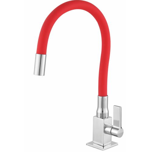 Torneira Square Lavatório 4198 c-70 - 1/4 Volta Color Vermelho Torneira Square Lavatório 4198 c-70 - 1/4 Volta Color Vermelho